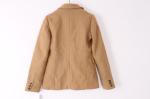 57% Cotton 43% Liene Ladies Casual Khaki Blazer