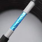 0.515mm Copper Solid Outdoor Black PE PVC Cable IEC61a156-5 CAT5E FTP 24AWG