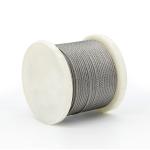 1.5mm To 20mm 7x19 Stainless Steel Wire Rope AiSi Strong Load Bearing Capacity