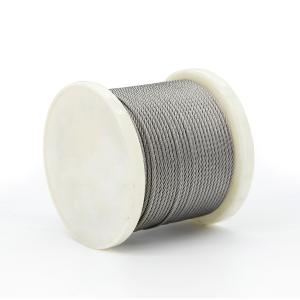 China 22mm Firm Stainless Steel Wire Ropes 8*31WS+IWR High Tension factory