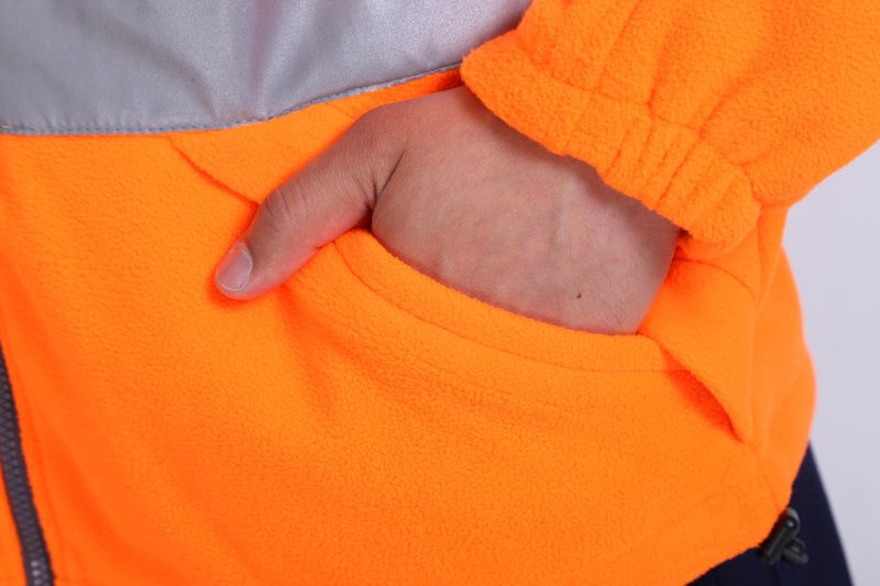 OEM Windproof Hi Vis Lightweight Work Jacket , 360gsm Mens Outdoor Work Jackets
