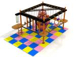 teenager indoor adventure play equipment wooden climbing play land for shopping
