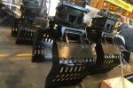 Excavator Hydraulic Demolition Grab Sorting Grapple Rock Select Grapple
