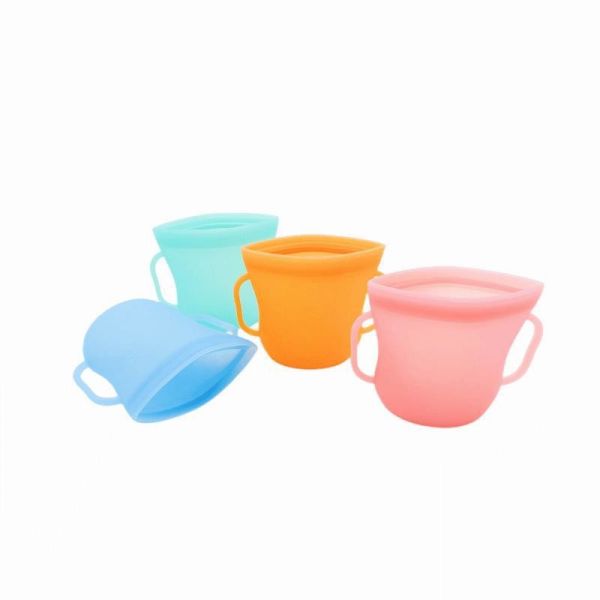 Non Toxic Food Grade Silicone Preservation Bag Baby Breast Milk Preservation Storage Silicone Cup
