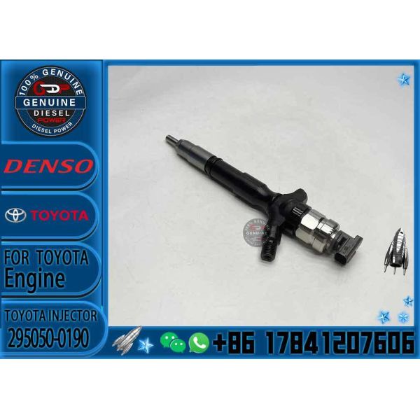 Denso Fuel Injectors 295050-0190 295050-0810 23670-09380 23670-39425 295050-0620 23670-0L110 for TOYOTA HIACE Hilux 2KD-FTV