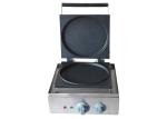 Single Round Cake Donut Maker, Electric Crepe Waffle Making Machine Snack Bar
