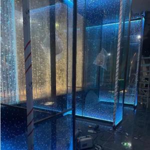 China Flat And Curve Laminated Tempered Glass Solid Structure factory