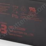 CSB HRL12330W Hitachi Agm Valve Regulated Vrla Gel Battery 12V 330W UPS