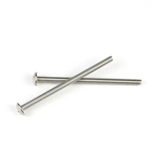 China ISO Standard ZINC Finish M4 Button Phillips Head Machine Screw 65mm Stainless Steel SS304 factory