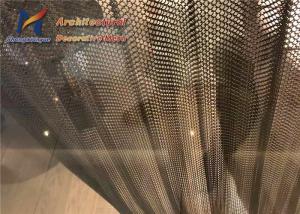 China Grey 10m 304 Stainless Steel Wire Mesh Window Curtains factory