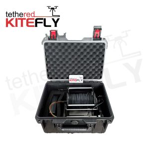 Tethered Drone Wind Turbine Lightning Protection Resistance Detection Device