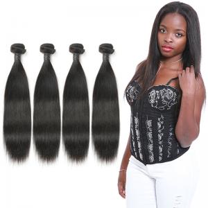 Non Remy Real Natural Looking Straight Weave No Synthetic Hair OEM Service