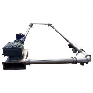 Custom Stainless Steel Tube Chain Conveyor for Stable Transport of Steel Drag