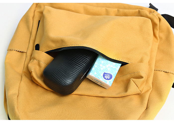 Low MOQ Hot sale New fasion Daily Man Custom Softback Cotton Fabric Backpack Bag Rucksack Backpack