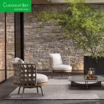 Customized Color Outdoor Furniture General Waterproof Weave Rope Leisure Chair