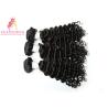 Buy cheap Grade 9A Deep Wave Brazilian Human Hair Extensions No Shedding And No Tangle from wholesalers