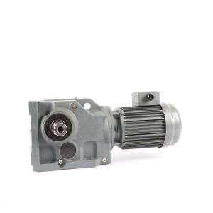 China Cast Iron 8000Nm Helical Bevel Gear Motor Hollow Shaft Gear Reducer factory
