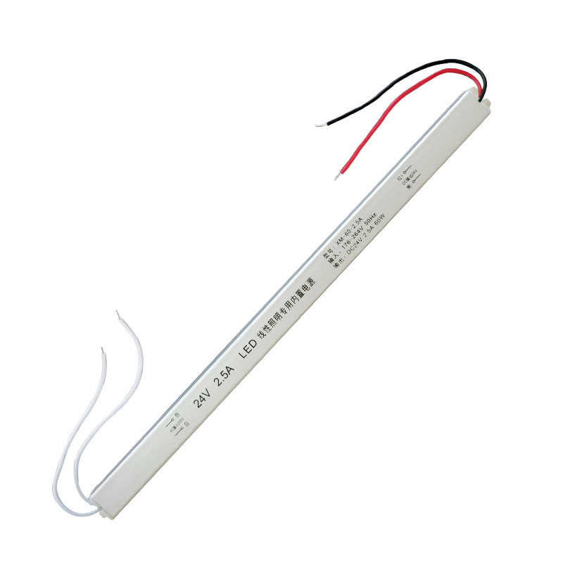 24V Small Slender Strip Switching Power Supply for Driving Power and Constant Voltage
