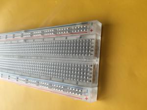 China Self Adhesive DIY Transparent 830 Breadboard factory