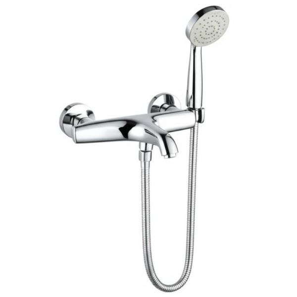 China White Finish SPA Faucets with Waist Jet and Hand Shower factory