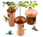 Wooden Garden Tool - Bee House Stylish and Functional for Gardens Premium Wooden