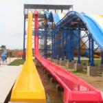 OEM Variable Speed Race Slide, Free Fall Slide, Kids / Adults Fiberglass Water