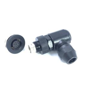 China OEM PA66 Insulator electrical M9 Connector Bulkhead 9mm 3 - 8 Contacts factory