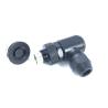 Buy cheap OEM PA66 Insulator electrical M9 Connector Bulkhead 9mm 3 - 8 Contacts from wholesalers