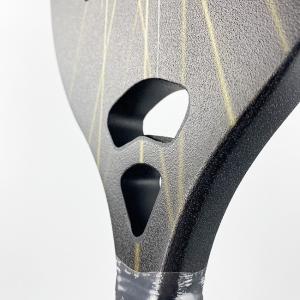 China Fiberglass Beach Paddle Ball Racket 12K Eva 13 Carbon Fiber Padel Racket factory