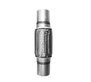 China 2 X 8 12&quot; Overall Length 50.8mm Braided Exhaust Pipe Universal factory