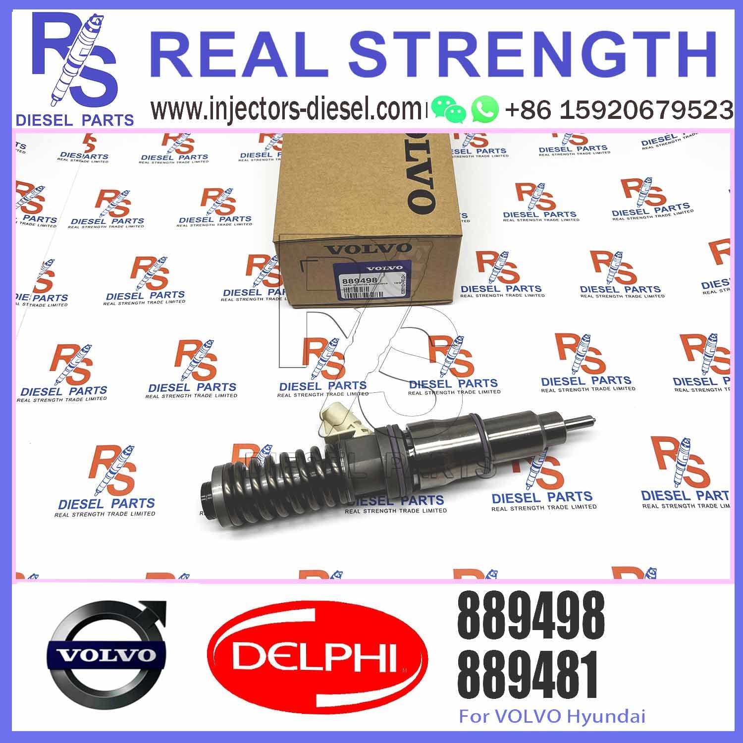 Injector 889498 00889498 03840043 3840043 BEBE4C05001 BEBE4C05002 Diesel Injector for V-O-L-V