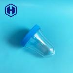 Food Grade 1000ml Transparent PET Preform With Liner Wide Mouth Grip Jar