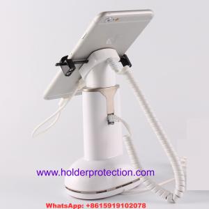 China COMER mobile phone gripper security mounting brackets desktop display plastic stands for stores factory