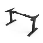 710mm Height Outdoor Electric Desk with Lifting Mechanism and Black Wood Style