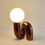 Modern Led Table Lamp Glass Ball Night Table Lamps For Living Room Bedroom Study