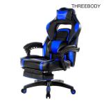 PU Leather Executive Racing Office Chair Ergonomic Headrest High Density Foam