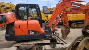 China Used doosan dx60 excavator for sale factory