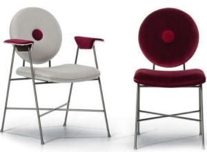 China Bontempi Casa Penelope Fiberglass Arm Chair With Stylishly Alternative Design factory