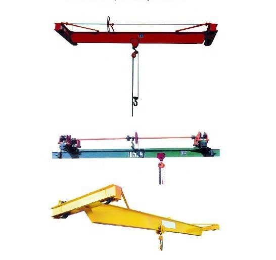 Manual Single Girder Overhead Travelling Crane 1t 2t 3t 5t 10t Without Electric