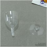 4oz/6oz Clear Plastic Red Wine Glasses , Durable Disposable Plastic Drink