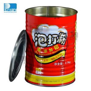 China 3 Piece Food Tin Cans 340g 375g 500g 500g 850g With Easy Open Lids factory