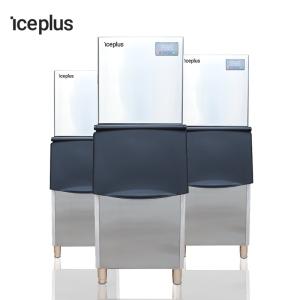 China Supermarket Use Cube Ice Machine Stainless Steel Cover Corrosion Resistant factory