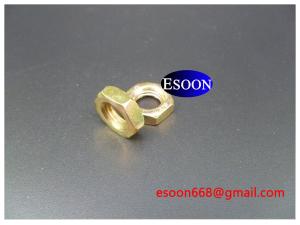 China M6-1.0 DIN439 Hex thin nut YZP(Yellow Zinc Plated),Carbon steel Grade 8,DIN936 factory