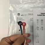 M1673A 989803145111 PHiliph ECG Lead Set 3 Leadset Snap AAMI ICU