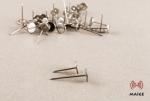 Loss Prevention Hard Tag Pin , Mini Eas Pin Stainless Steel Material