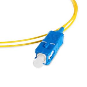 China PVC Sheath Applications Single Mode Fiber Pigtails LC FC Adaptor Fiber Optic Pigtail factory
