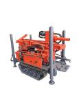 180m Depth Water Well Drilling Machine 77.3KW Engine Crawler Water Well Drilling