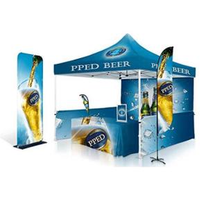China Advertising Custom Printed Canopy Tent Water Resistance Simple Set Up factory