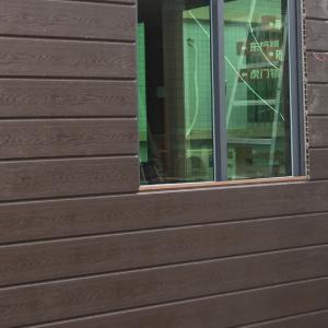 China Waterproof WPC Facade Cladding Plastic Wood Siding Accent Wall Exterior factory