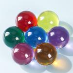 Customize clear acrylic balls large acrylic sphere Resin Colorful Balls Home